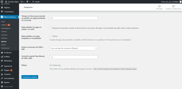 Manejador MercadoPago Tools Pro para WooCommerce